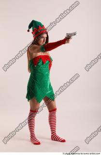 Veronika Elf with gun pose 09